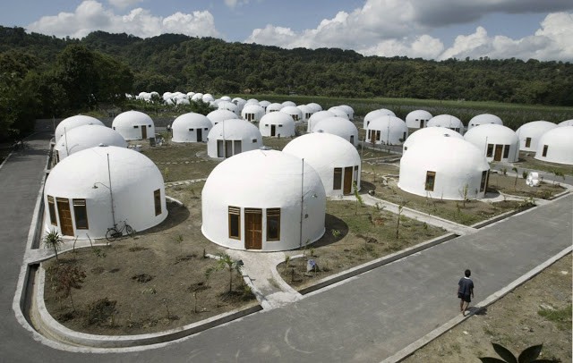 Community-70-Dome-Houses-Yogyakarta-Indonesias